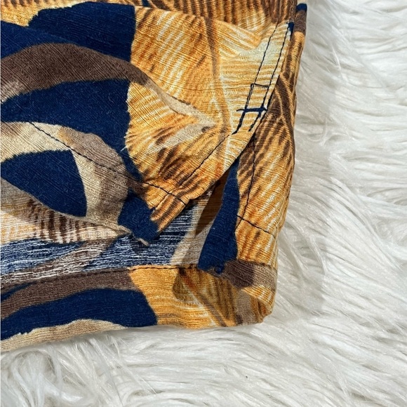 Caribbean Silk 100% Silk Hawaiian Camp Shirt Tropical Beach Vacation - Picture 7 of 13